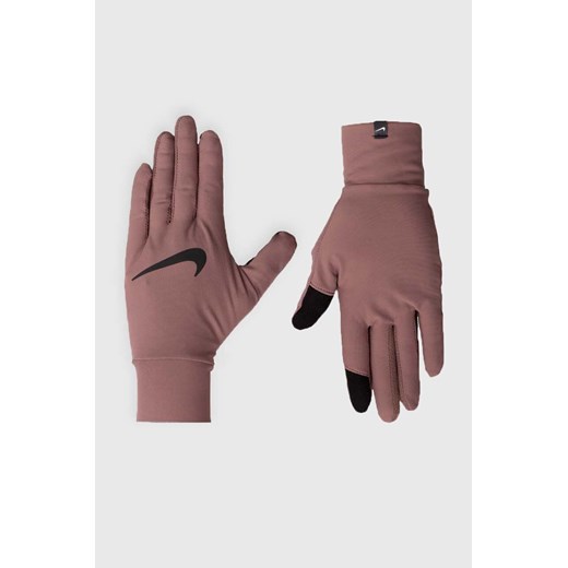 Nike rękawiczki męskie kolor różowy ze sklepu ANSWEAR.com w kategorii Rękawiczki męskie - zdjęcie 170739500