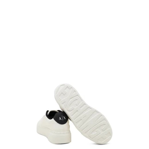 Buty sportowe damskie Armani Exchange sneakersy z tkaniny