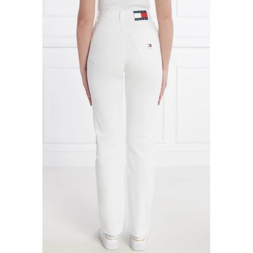 Jeansy damskie Tommy Jeans z elastanu 