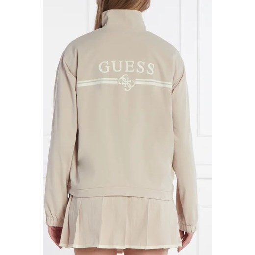 Kurtka damska Guess beżowa casualowa