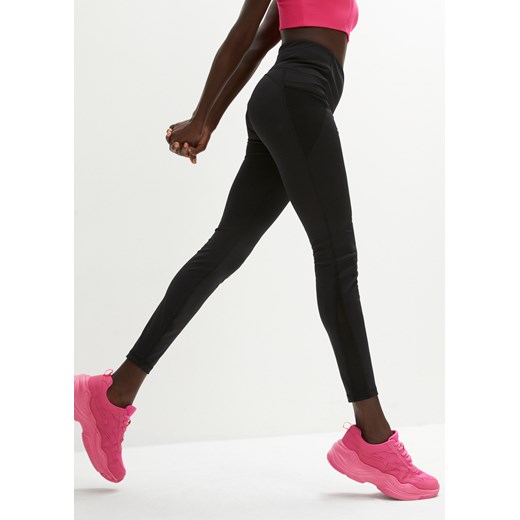 Legginsy sportowe shape z siatkowymi wstawkami, szybko schnące ze sklepu bonprix w kategorii Spodnie damskie - zdjęcie 170741842