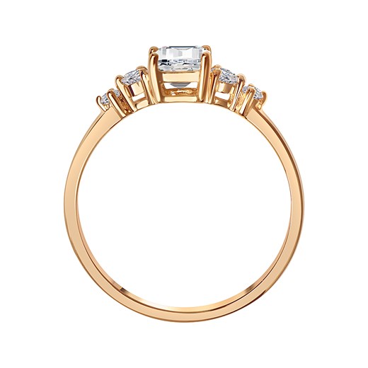 Złoty pierścionek Daylight - Biżuteria Yes 