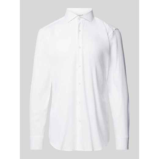 Koszula biznesowa o kroju regular fit z kołnierzykiem typu kent model ‘Hank’ ze sklepu Peek&Cloppenburg  w kategorii Koszule męskie - zdjęcie 170749321