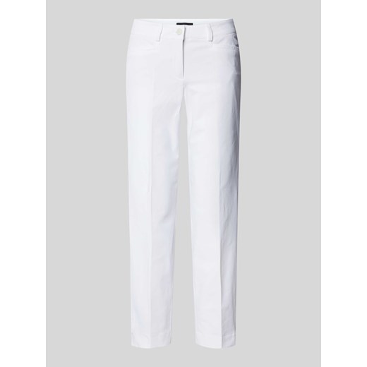 Spodnie materiałowe o skróconym kroju slim fit model ‘RENIRA’ ze sklepu Peek&Cloppenburg  w kategorii Spodnie damskie - zdjęcie 170749330