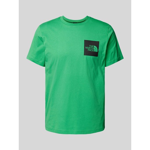 T-shirt męski The North Face bawełniany w nadruki 