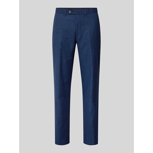 Spodnie do garnituru o kroju regular fit z kieszeniami z tyłu ze sklepu Peek&Cloppenburg  w kategorii Spodnie męskie - zdjęcie 170749584