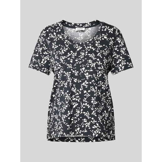 T-shirt z wzorem na całej powierzchni ze sklepu Peek&Cloppenburg  w kategorii Bluzki damskie - zdjęcie 170749684