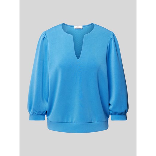 Bluza w jednolitym kolorze ze sklepu Peek&Cloppenburg  w kategorii Bluzy damskie - zdjęcie 170749702