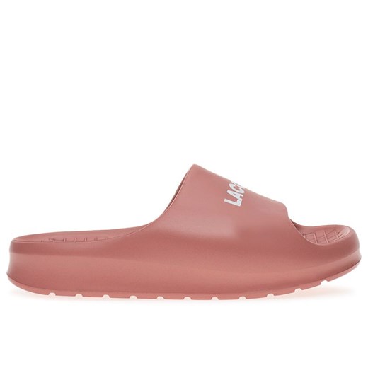 Klapki Lacoste Serve Slide 20 747CFA0020-F50 - różowe ze sklepu streetstyle24.pl w kategorii Klapki damskie - zdjęcie 170751023