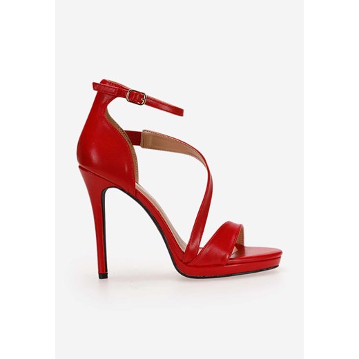 Czerwone sandały na szpilce Ribera Zapatos 38 okazja Zapatos