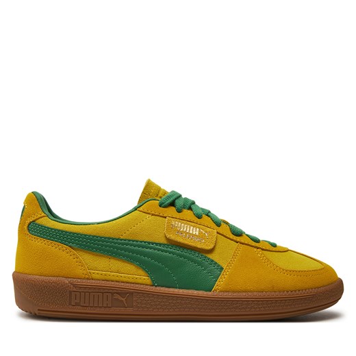 Sneakersy Puma Palermo Pele 396463 12 Żółty ze sklepu eobuwie.pl w kategorii Buty sportowe męskie - zdjęcie 170754284