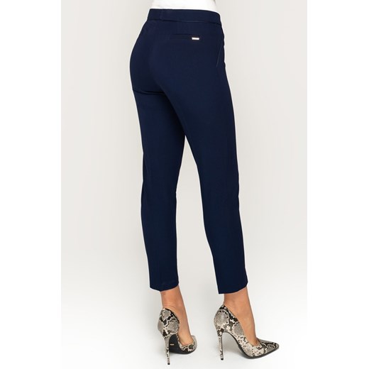 Spodnie cygaretki granatowe 48 Tomasz Sar