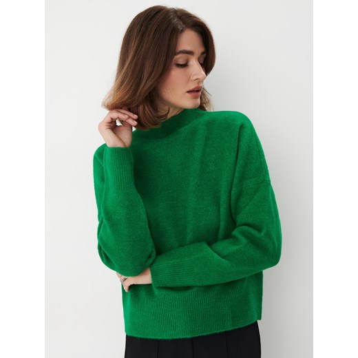Mohito - Zielony sweter - zielony Mohito M wyprzedaż Mohito