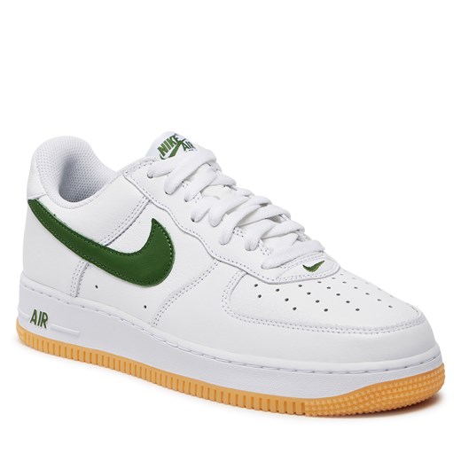 Buty Nike Air Force 1 Low Retro QS FD7039 101 White/Forest Green/Gum Yellow Nike 44.5 eobuwie.pl