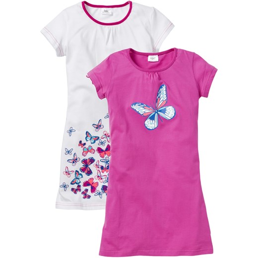 Koszula nocna (2 części) ze sklepu bonprix w kategorii Piżamy dziecięce - zdjęcie 170766500
