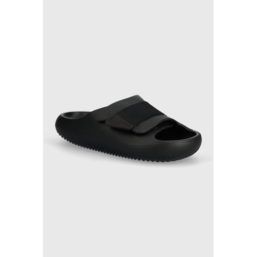 Crocs klapki Mellow Luxe Recovery Slide kolor czarny 209413 ze sklepu PRM w kategorii Klapki męskie - zdjęcie 170769794