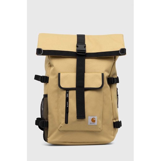 Carhartt WIP plecak Philis Backpack kolor beżowy duży gładki I031575.1YKXX ze sklepu PRM w kategorii Plecaki - zdjęcie 170770110