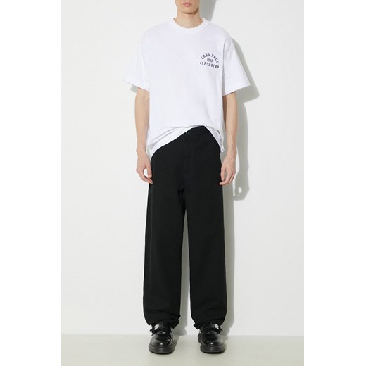 Carhartt WIP spodnie Calder Pant męskie kolor czarny proste I030473.8902 ze sklepu PRM w kategorii Spodnie męskie - zdjęcie 170770190