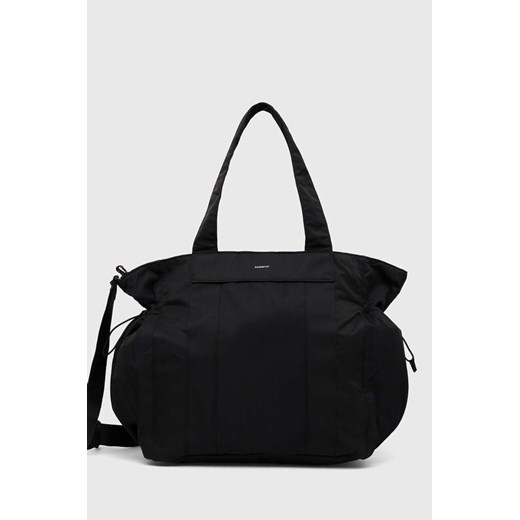Sandqvist torba Sigrid kolor czarny SQA1881 ze sklepu PRM w kategorii Torby Shopper bag - zdjęcie 170770274