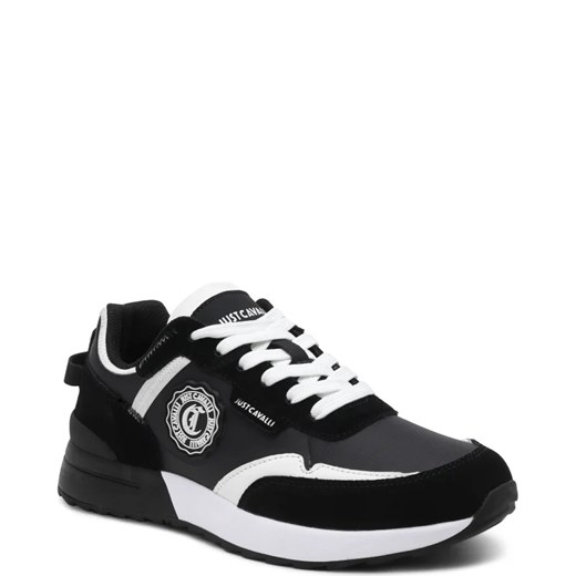 Just Cavalli Sneakersy FONDO ACTION | z dodatkiem skóry ze sklepu Gomez Fashion Store w kategorii Buty sportowe męskie - zdjęcie 170770834