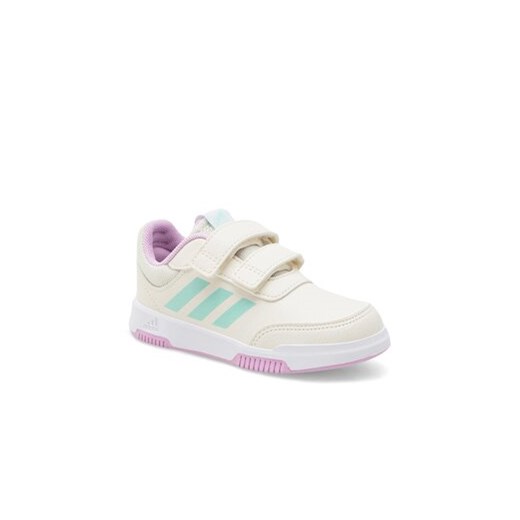 Żółte buty sportowe dziecięce Adidas na rzepy wiosenne 