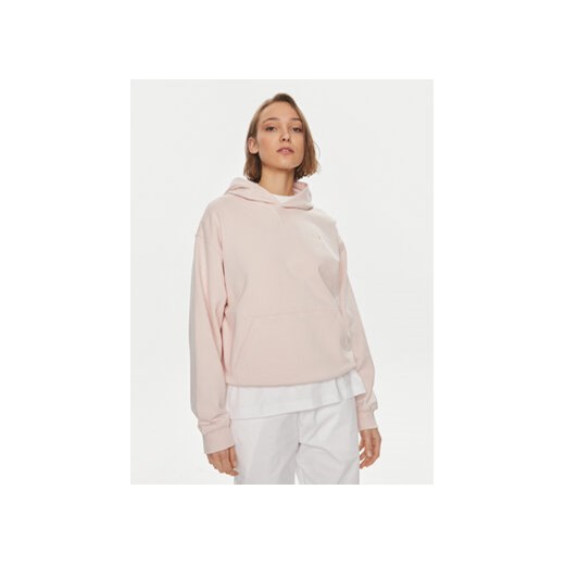 New Balance Bluza WT41537 Różowy Relaxed Fit ze sklepu MODIVO w kategorii Bluzy damskie - zdjęcie 170771631