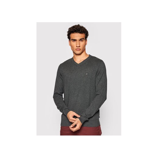 Jack&Jones PREMIUM Sweter Bluray 12195588 Szary Regular Fit ze sklepu MODIVO w kategorii Swetry męskie - zdjęcie 170771722
