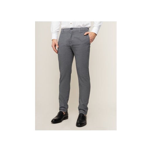 Joop! Jeans Spodnie materiałowe Scott 30018688 Szary Slim Fit ze sklepu MODIVO w kategorii Spodnie męskie - zdjęcie 170771812