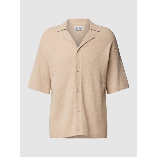 Koszula casualowa o kroju regular fit z obniżonymi ramionami ze sklepu Peek&Cloppenburg  w kategorii Koszule męskie - zdjęcie 170772093