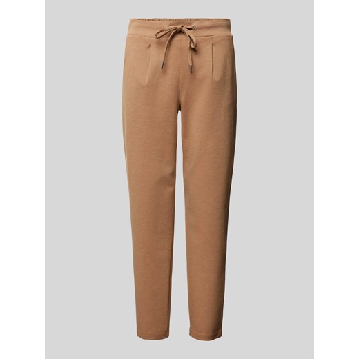 Spodnie materiałowe o skróconym kroju tapered fit model ‘RIZET’ ze sklepu Peek&Cloppenburg  w kategorii Spodnie damskie - zdjęcie 170778634