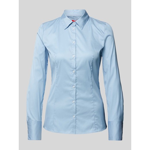 Bluzka koszulowa z mankietami zapinanymi na 3 guziki model ‘The Fitted’ ze sklepu Peek&Cloppenburg  w kategorii Koszule damskie - zdjęcie 170778651