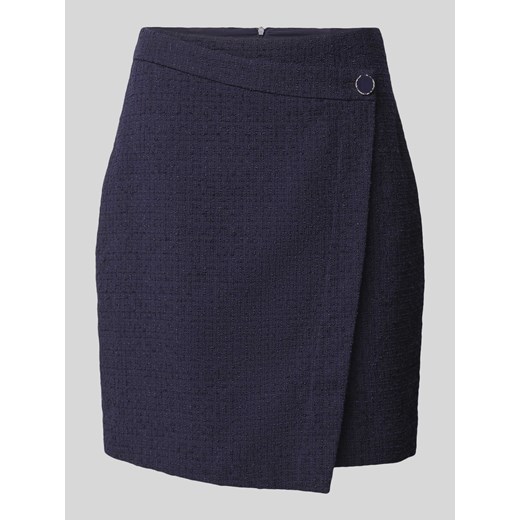 Spódnica mini z fakturowanym wzorem w kopertowym stylu ze sklepu Peek&Cloppenburg  w kategorii Spódnice - zdjęcie 170778653