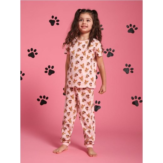 Sinsay - Piżama Psi Patrol - różowy ze sklepu Sinsay w kategorii Piżamy dziecięce - zdjęcie 170780354