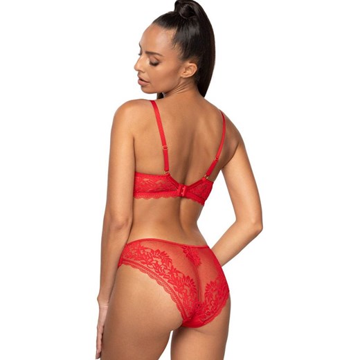 Figi damskie czerwone Estelle F-0198/5, Kolor czerwony, Rozmiar 36, Mat ze sklepu Intymna w kategorii Majtki damskie - zdjęcie 170781720