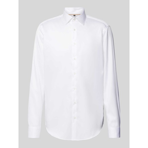 Koszula biznesowa o kroju regular fit z kołnierzykiem typu kent ze sklepu Peek&Cloppenburg  w kategorii Koszule męskie - zdjęcie 170781840