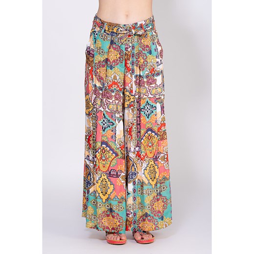 Peace &amp; Love Spodnie ze wzorem ze sklepu Limango Polska w kategorii Spodnie damskie - zdjęcie 170782232