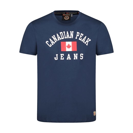 Canadian Peak Koszulka &quot;Jadseneak&quot; w kolorze granatowym ze sklepu Limango Polska w kategorii T-shirty męskie - zdjęcie 170782813