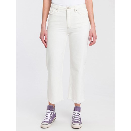 Cross Jeans Dżinsy - Comfort fit - w kolorze białym Cross Jeans W31 okazyjna cena Limango Polska