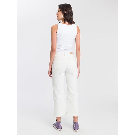 Cross Jeans Dżinsy - Comfort fit - w kolorze białym Cross Jeans W31 promocyjna cena Limango Polska