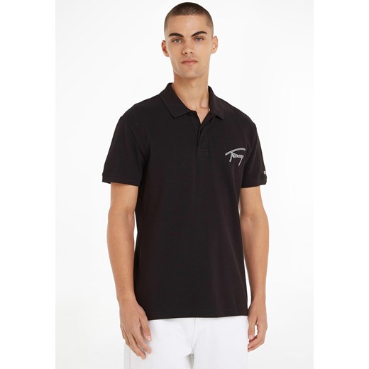 TOMMY JEANS Koszulka polo w kolorze czarnym ze sklepu Limango Polska w kategorii T-shirty męskie - zdjęcie 170783253