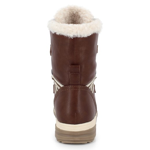 Kimberfeel Kozaki zimowe &quot;Abigail&quot; w kolorze brązowym Kimberfeel 39 Limango Polska okazja