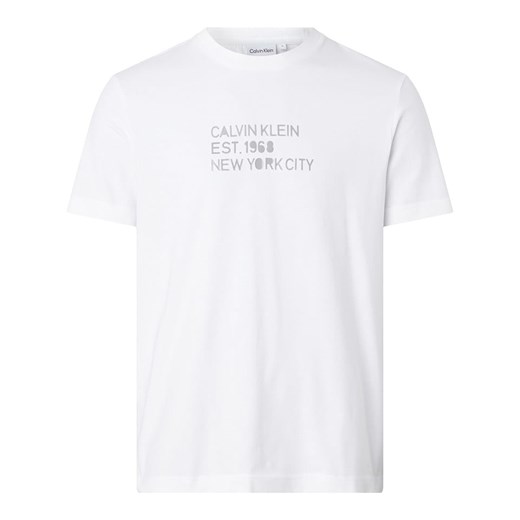 Calvin Klein Koszulka w kolorze białym ze sklepu Limango Polska w kategorii T-shirty męskie - zdjęcie 170783530