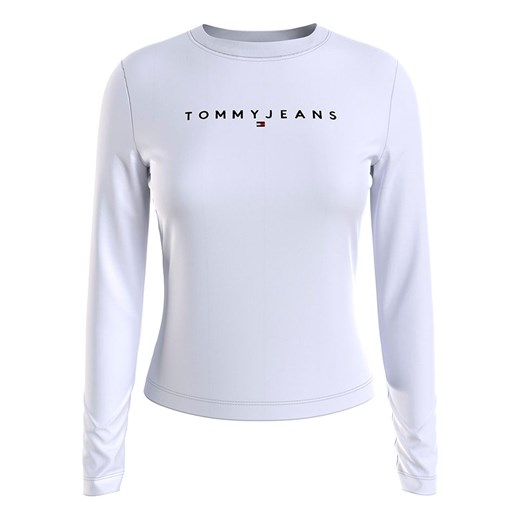 TOMMY JEANS Koszulka w kolorze białym ze sklepu Limango Polska w kategorii Bluzki damskie - zdjęcie 170784133