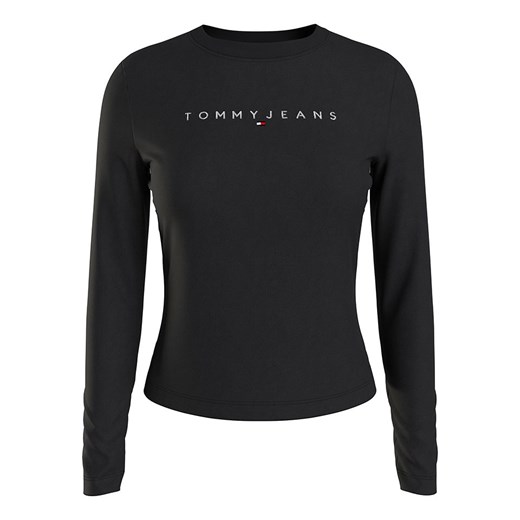 TOMMY JEANS Koszulka w kolorze czarnym ze sklepu Limango Polska w kategorii Bluzki damskie - zdjęcie 170784181