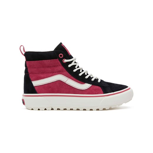 Vans Skórzane sneakersy &quot;SK8-Hi&quot; w kolorze czarno-różowym Vans 40 wyprzedaż Limango Polska
