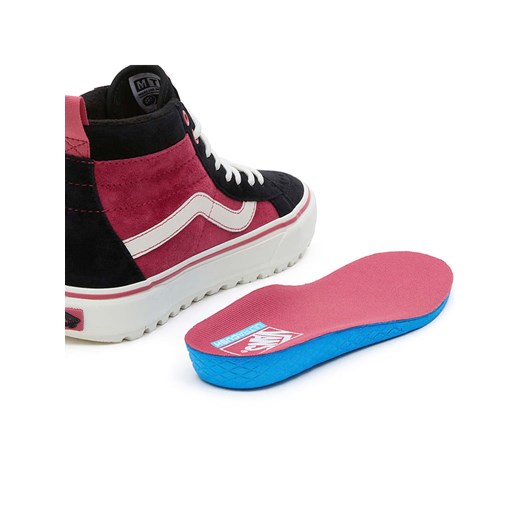 Vans Skórzane sneakersy &quot;SK8-Hi&quot; w kolorze czarno-różowym Vans 41 okazyjna cena Limango Polska