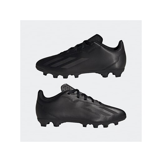 adidas Buty &quot;X CRAZYFAST.4 FXG&quot; w kolorze czarnym do piłki nożnej 38,5 okazyjna cena Limango Polska