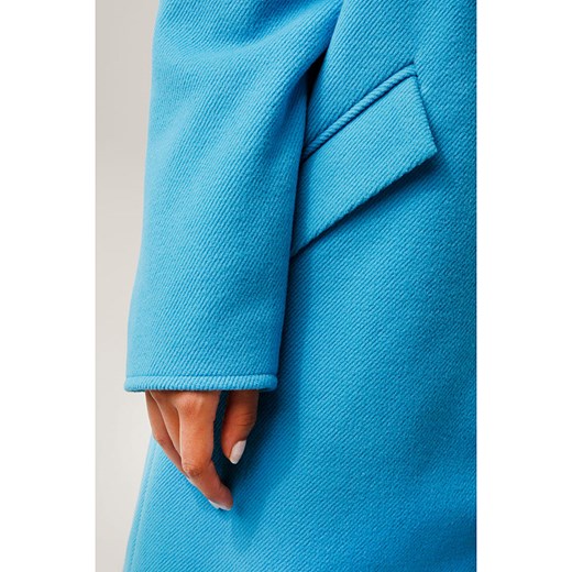 Aniston Płaszcz przejściowy w kolorze niebieskim Aniston 40 okazyjna cena Limango Polska