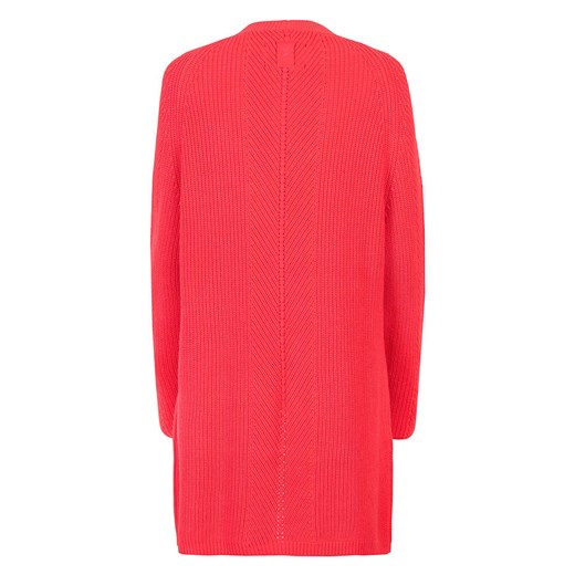 Czerwony sweter damski Lieblingsstück z dekoltem v 