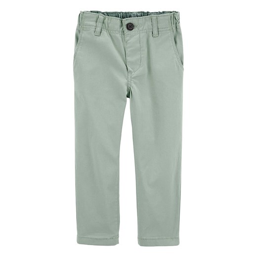 OshKosh Spodnie w kolorze zielonym ze sklepu Limango Polska w kategorii Spodnie chłopięce - zdjęcie 170785092